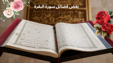 بعض فضائل سورة البقرة